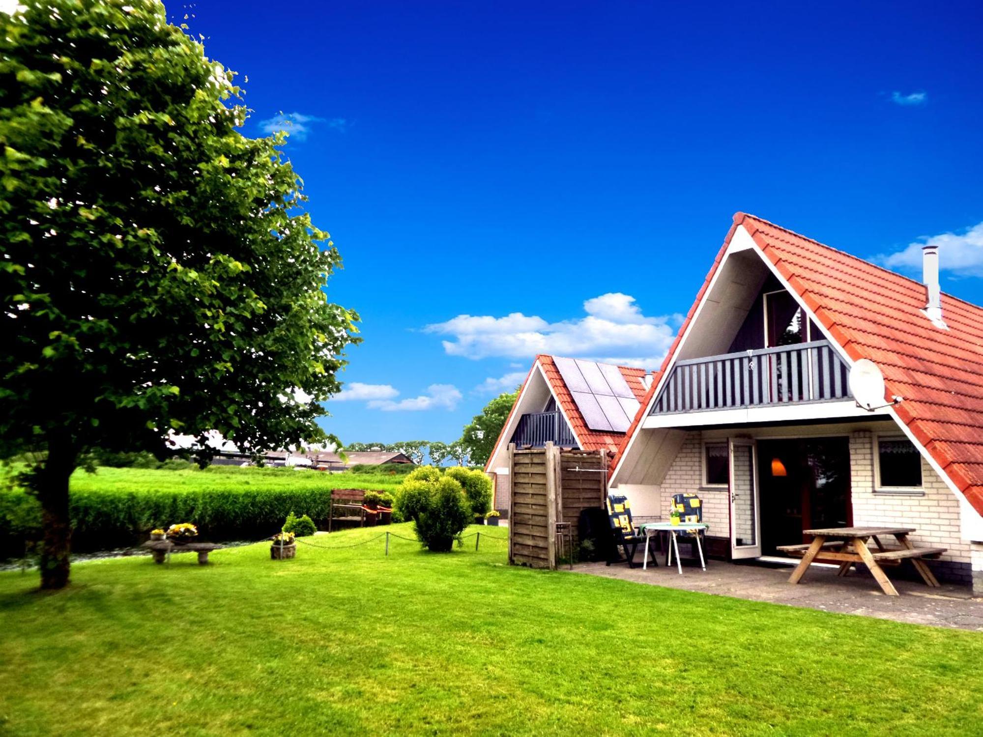 Leonie 6 Pers Holiday Home With A Large Garden Close To The Lauwersmeer Anjum Exterior foto